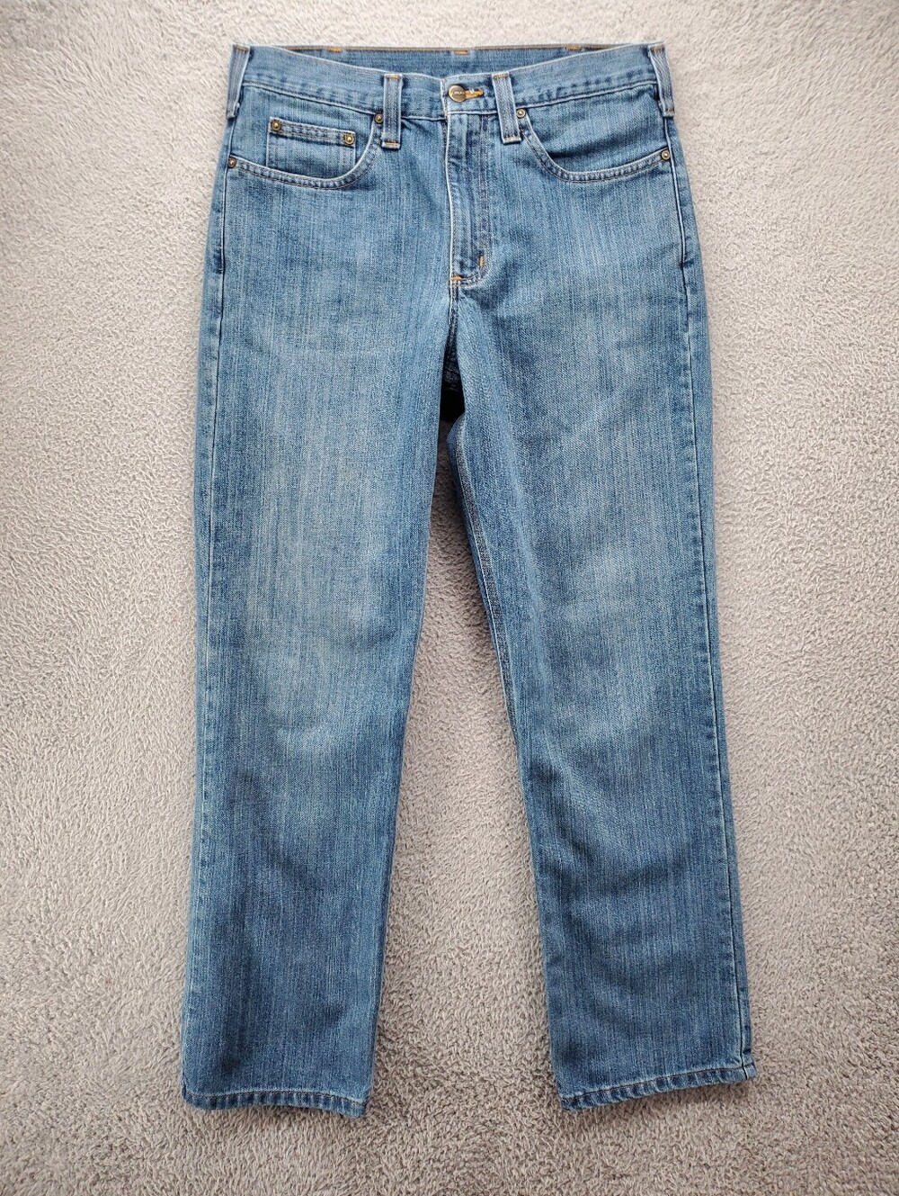 Carhartt Holter Relaxed Fit Jeans Mens 32x32 Blue Medium Wash
